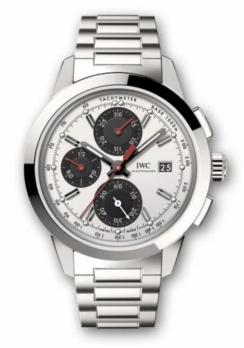 IWC Ingenieur Chronograph Custom Stainless Steel / Silver-Black-Red / Bracelet IW3808-CO (IW3808CO)